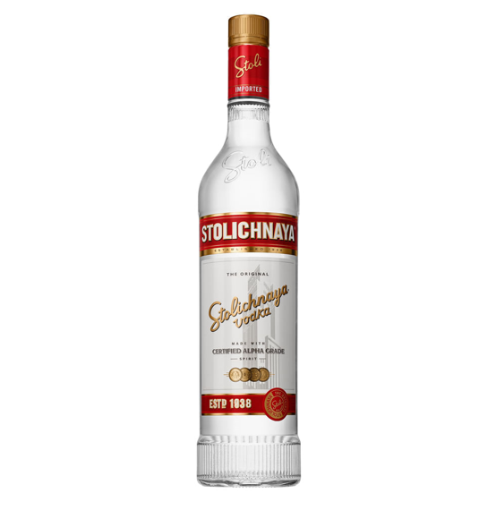 Stolichnaya Vodka 750 ml