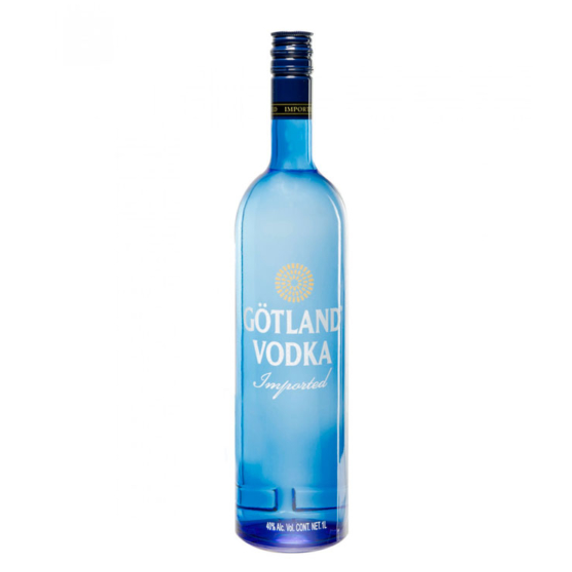 Götland Caja con 12 Piezas Vodka 1000 ml