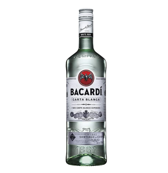 BACARDÍ Ron Carta Blanca 980 ml