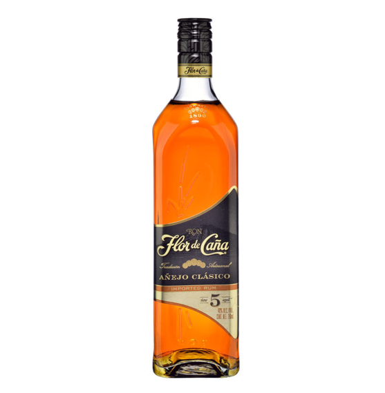 Flor de Caña Ron Añejo 5 Años 750 ml