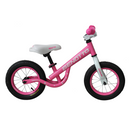 Benotto Kit Bicicleta Entrenadora para Niña PICCOLINA R12 Rosa Brillante/Blanco + Timbre BENOTTO 45A-01 ”I Love My BENOTTO” Rojo + Luz Trasera USB Roja Envío Gratis a Todo México