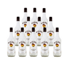 Malibu Caja con 12 Piezas Ron Coconut 1000 ml