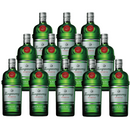 Tanqueray London Dry Caja con 12 Piezas Ginebra 1000 ml