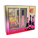 Shakira Set para Dama Love Rock Fragancia 80 ml EDT Spray / Lip Gloss 3 ml