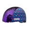 Benotto Kit para Niña Casco C-PREME FEATHER FLIP Morado + Timbre Tricolor Tricolor Verde/Blanco/Rojo + Luz Trasera USB DC918 Roja Envío Gratis a Todo México