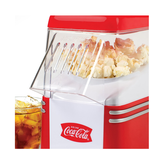 Nostalgia Máquina para Palomitas Coca-Cola Series Mini RHP310COKE Rojo