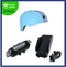 Benotto Kit Casco BMX MTV12 Azul Matte Rayado + Soporte Smartphone JY-530-1 Negro + Luz Trasera USB Azul Envío Gratis a Todo México