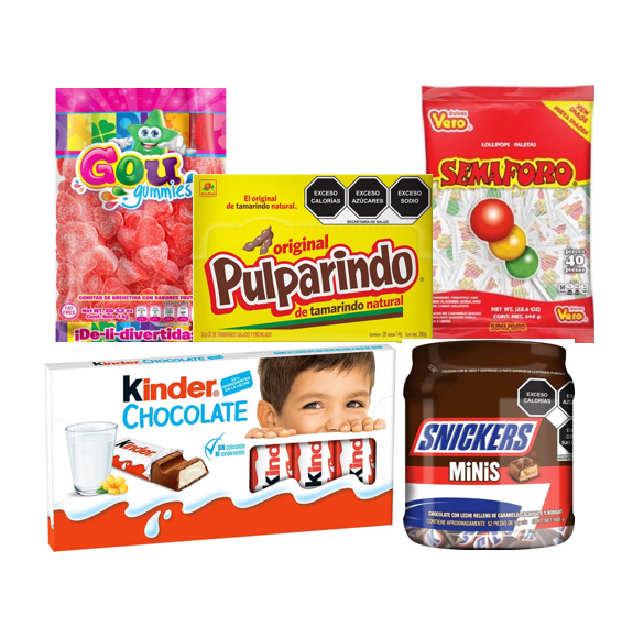 Kit Piñata Dulces Variados Envío Gratis a Todo México