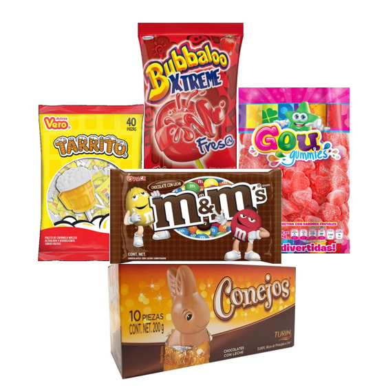 Kit Piñata Dulces Variados Envío Gratis a Todo México