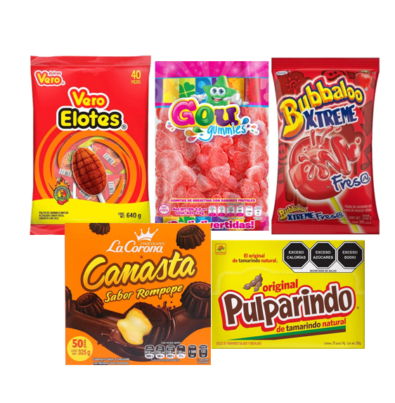 Kit Piñata Dulces Variados Envío Gratis a Todo México