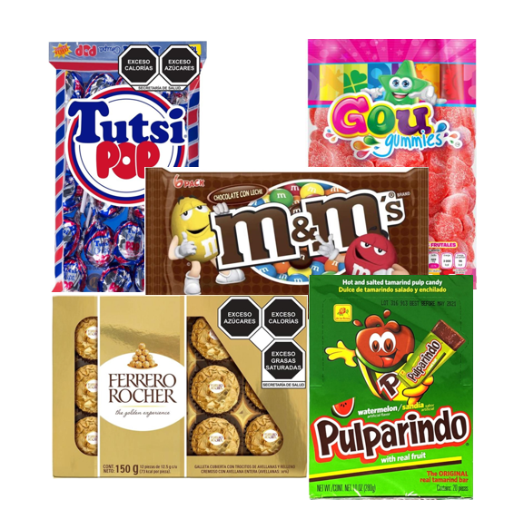 Kit Piñata Dulces Variados Envío Gratis a Todo México