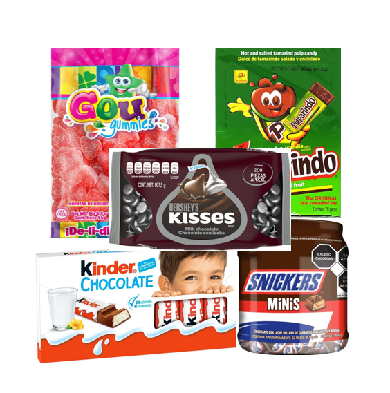 Kit Piñata Dulces Variados Envío Gratis a Todo México