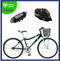 Benotto Kit Bicicleta para Mujer KYRA R26 1V. FS Sunrace Frenos ”V” Negro Aqua + Casco Benotto Montaña HW-1 Negro + Luz Trasera USB Azul Envío Gratis a Todo México