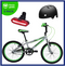 Benotto Kit para Niño Bicicleta Cross Agressor R20 1V + Casco Bell BMX Local + Luz Trasera USB Azul Envío Gratis a Todo México