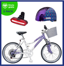 Benotto Kit para Niña Bicicleta de Montaña SKYSTAR R20 + Casco C-Preme Feather Flip + Luz Trasera USB Roja Envío Gratis a Todo México