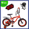 Benotto Kit Bicicleta para Niño City EASY RIDE R16 1V. Frenos Contrapedal Acero Naranja/Negro + Timbre ZEFAL PIING Aluminio Negro 1060A + Luz Trasera USB T606040 Roja Envío Gratis a Todo México