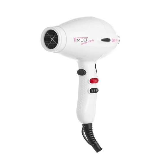 TIMCO Secadora para Cabello Profesional Cerámica con Iones HP-3900R Blanca Envío Gratis a Todo México