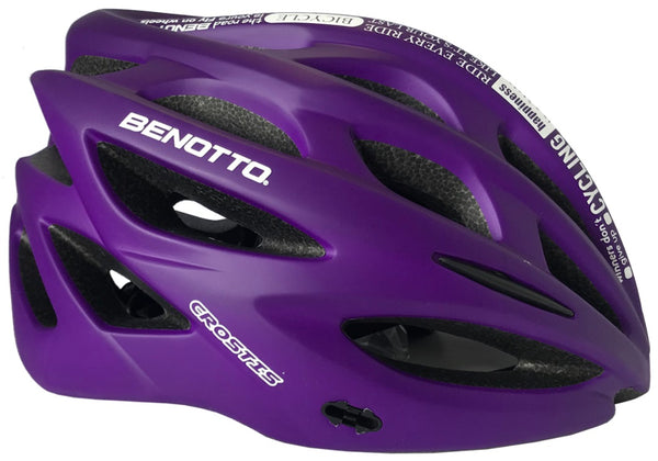 Casco BENOTTO Ruta MV50 CROSTIS Morado/Blanco Talla:M