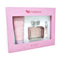 Ferrioni Set para Dama Rosé 3 Piezas Fragancia 100 ml EDT Spray/ Body Lotion 100 ml/ Fragancia 6 ml EDT Spray