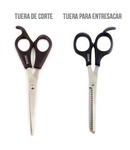 4 Pack Timco con Envío Gratis: Kit de peluquería HC-886 A, Mini Delineador Facial Multifuncional, Tijeras de Corte y Tijeras de Entresacar