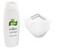 Kit Nueva Normalidad con 2 Cubrebocas N95 y Gel Antibacterial 400 ml