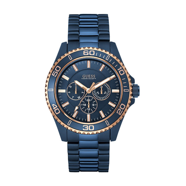 Guess Reloj para Caballero U0172G6 Azul Envío Gratis a Todo México